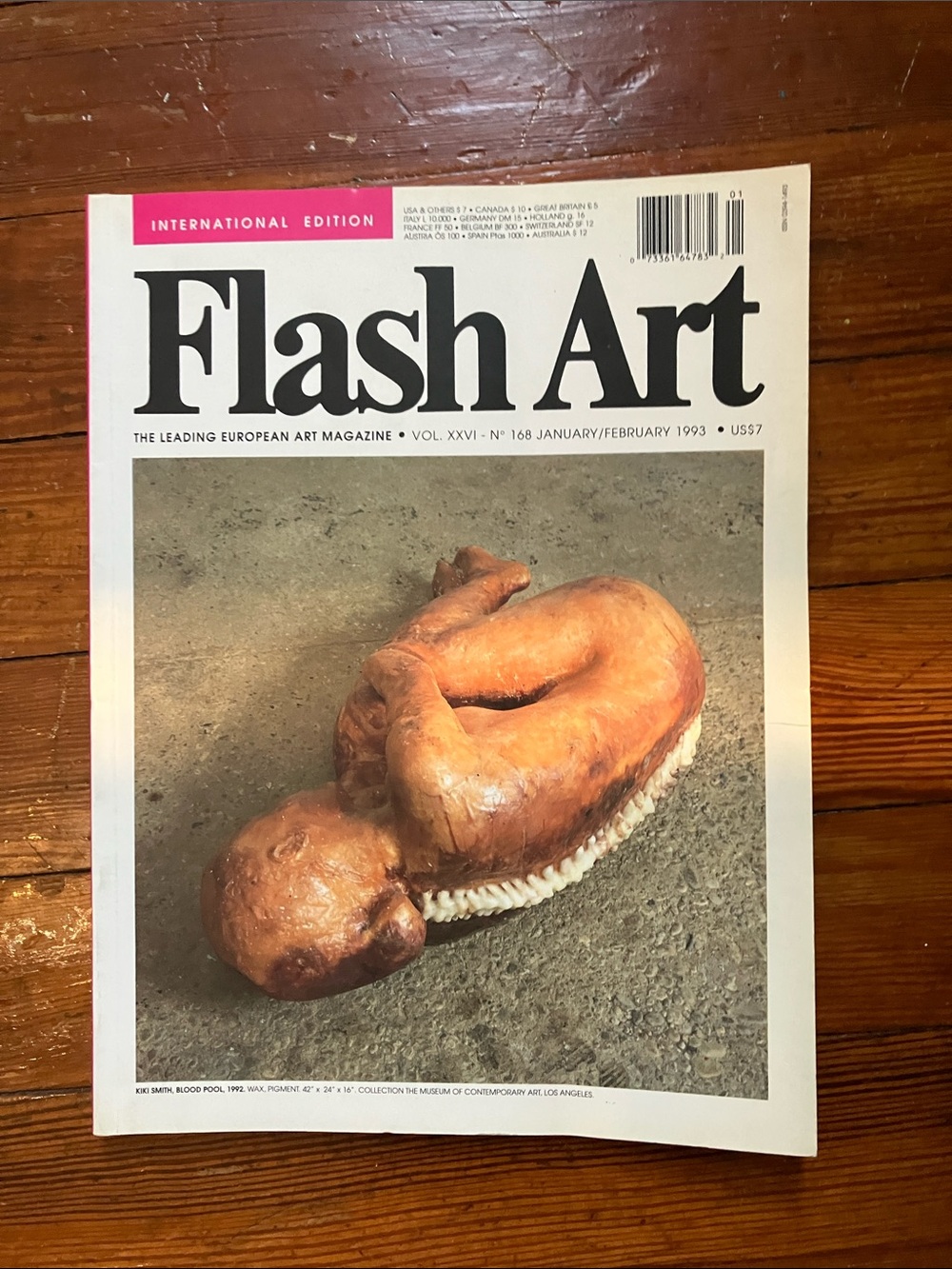 Flash Art Magazine January/February 1993